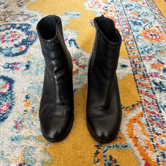 Rag & Bone Willow Leather Ankle Boot With Studs - New heels and soles - Picture 10 of 10